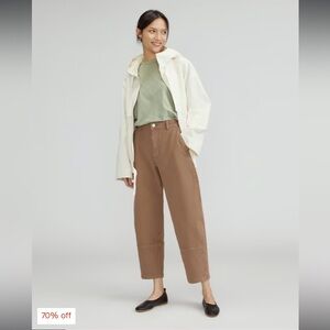 Everlane utility barrel pants size 4